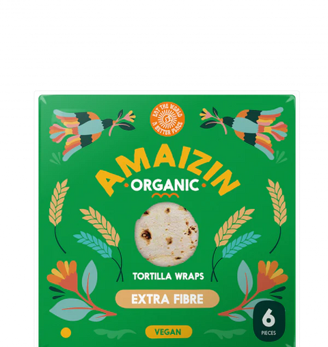 Tortilla Wraps Extra Fibre (Org)