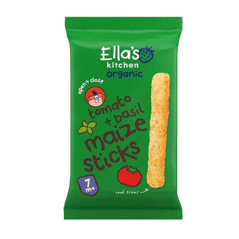 Tomato Basil Maize Sticks 7m (Org)