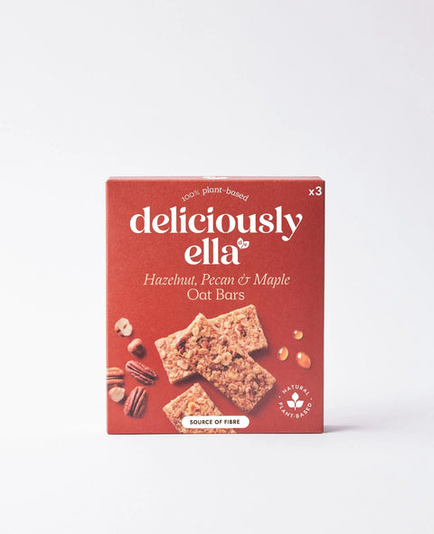 Hazlenut, Pecan and Maple Oat Bar Multipack G/F Vega