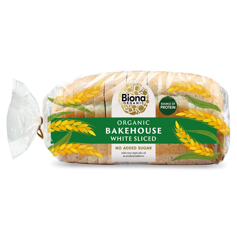 Bakehouse White Sliced Bread (Org)