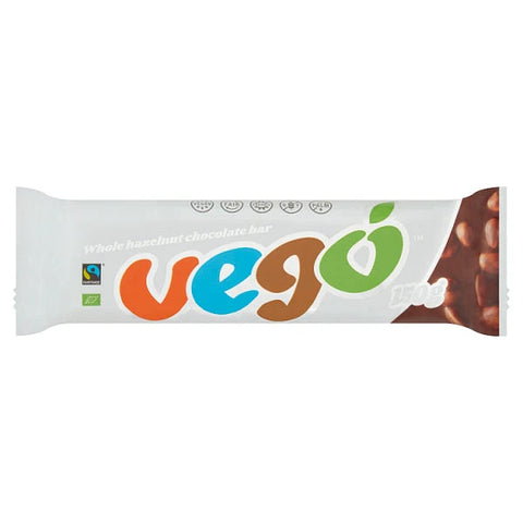 Whole Hazelnut Chocolate Bar (Org) GF