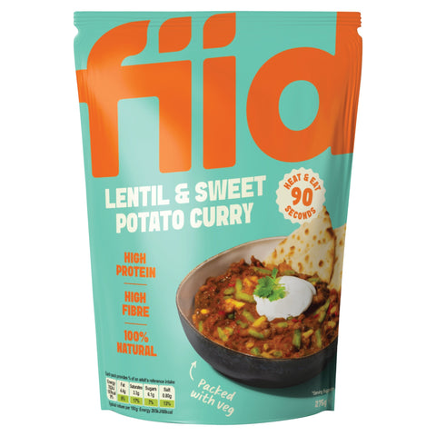 Lentil and Sweet Potato Curry