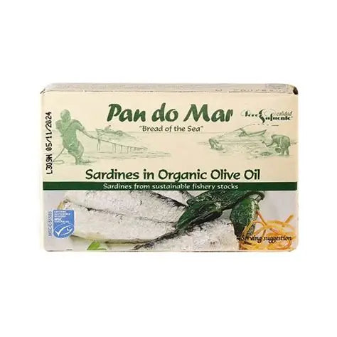 Sardines Fillets in Org EV Olive Oil