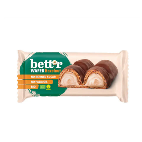 Wafer Bar w/Hazelnut Cream Filling (Org)