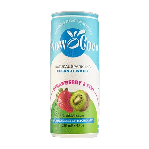 Strawberry and Kiwi Sparkling Coconut Water (DRS)