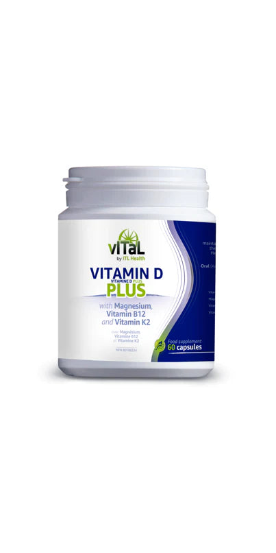 Vitamin D Plus w Magnesium,B12,K2