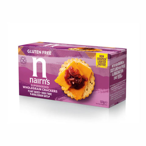 Super Seeded Wholegrain Crackers GF