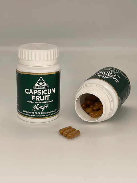 Capsicum Fruit 250mg Capsules