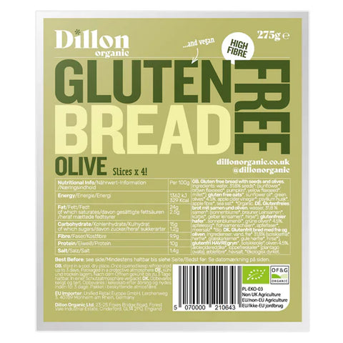 Olive Bread GF (Org)