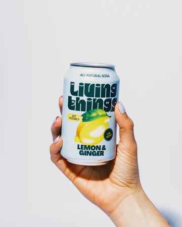 Lemon and Ginger Prebiotic Soda (DRS)