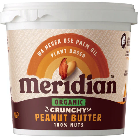 Peanut Butter Crunchy 100% Nuts (Org) 1kg