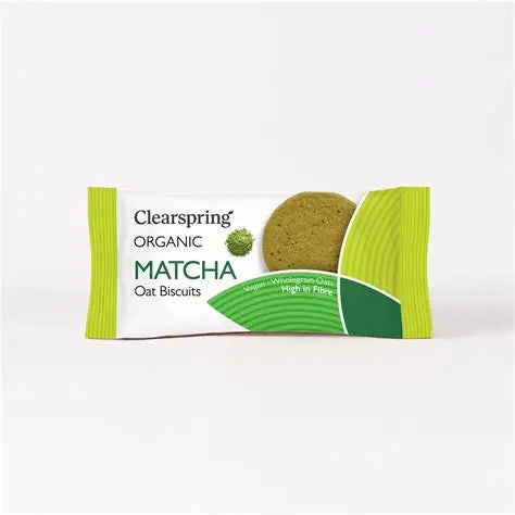 Matcha Oat Biscuits (Org)