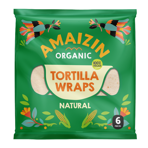 Tortilla Wraps 6 Pack (Org)